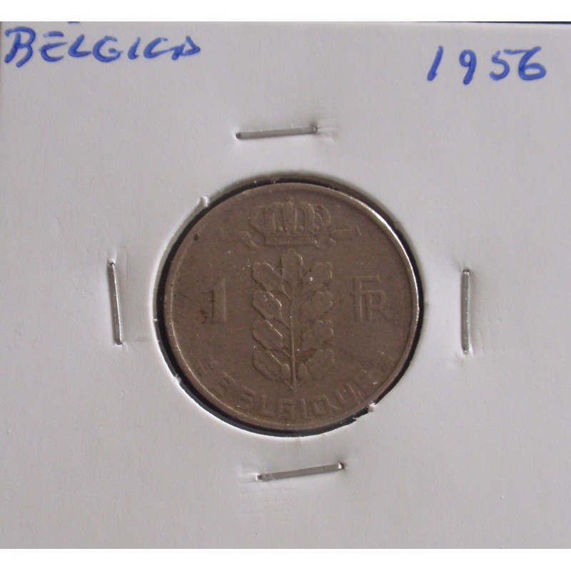 Bélgica ( Belgique ) - 1 Franc - 1956