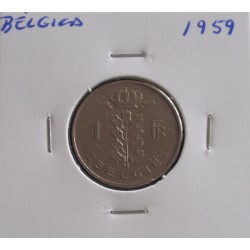 Bélgica ( Belgie ) - 1 Franc - 1959