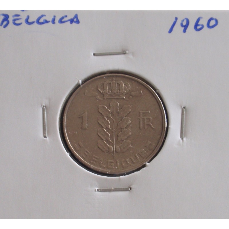 Bélgica ( Belgique ) - 1 Franc - 1960