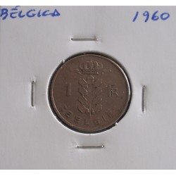 Bélgica ( Belgie ) - 1 Franc - 1960