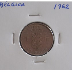 Bélgica ( Belgique ) - 1 Franc - 1962