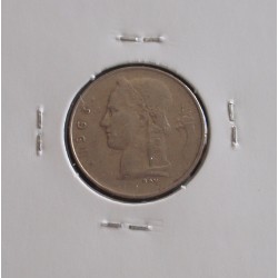 Bélgica ( Belgique ) - 1 Franc - 1963