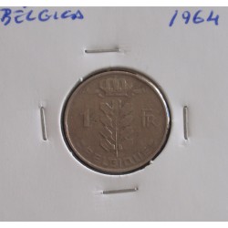 Bélgica ( Belgique ) - 1 Franc - 1964
