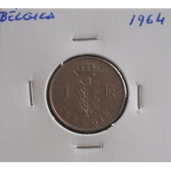 Bélgica ( Belgie ) - 1 Franc - 1964