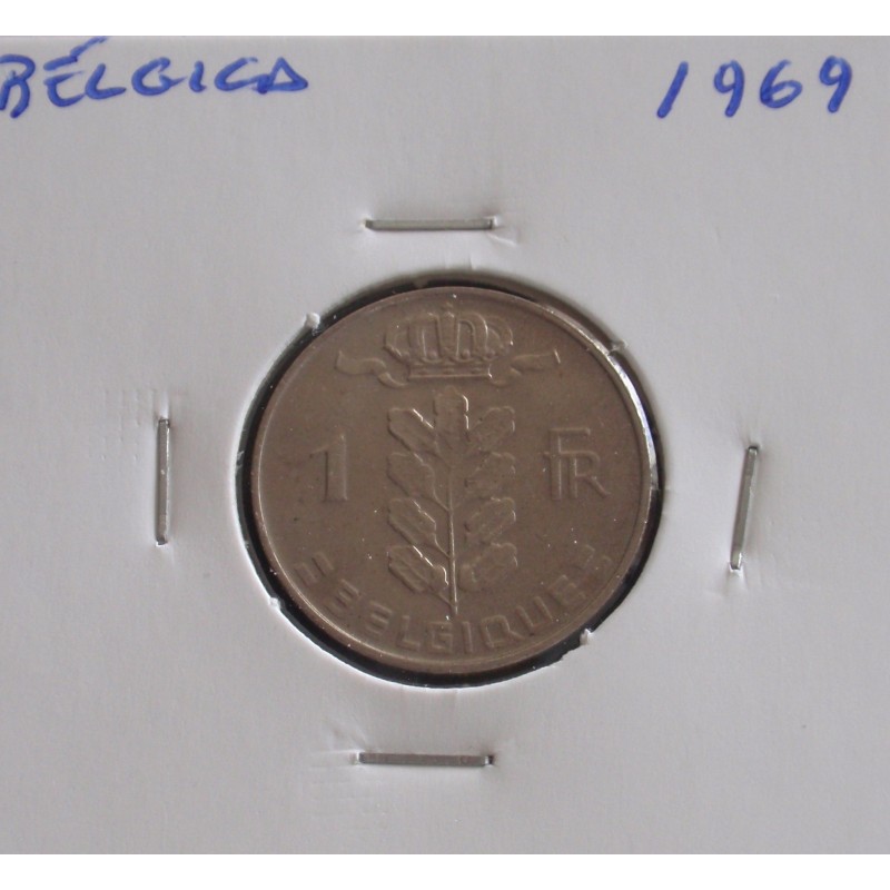 Bélgica ( Belgique ) - 1 Franc - 1969