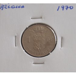 Bélgica ( Belgique ) - 1 Franc - 1970