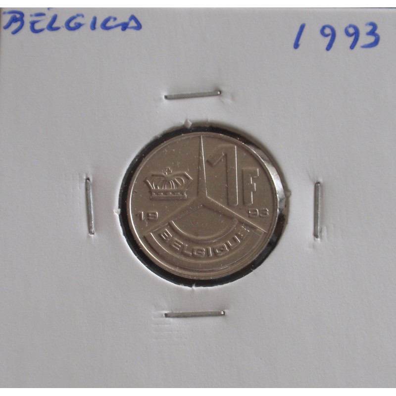 Bélgica ( Belgique ) - 1 Franc - 1993