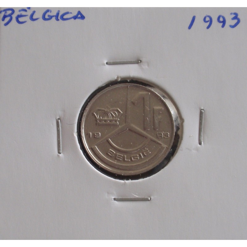 Bélgica ( Belgie ) - 1 Franc - 1993
