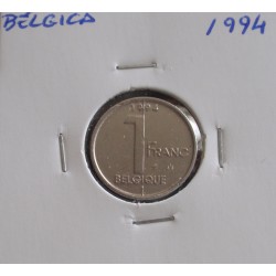 Bélgica ( Belgique ) - 1 Franc - 1994