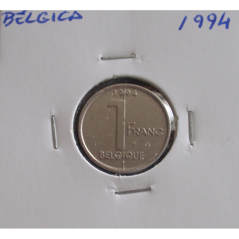 Bélgica ( Belgique ) - 1 Franc - 1994