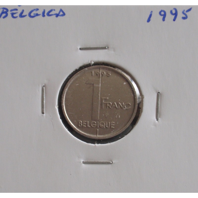Bélgica ( Belgique ) - 1 Franc - 1995