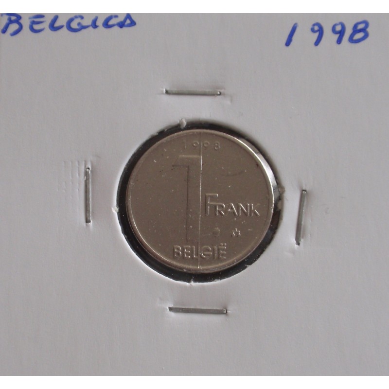 Bélgica ( Belgie ) - 1 Franc - 1998