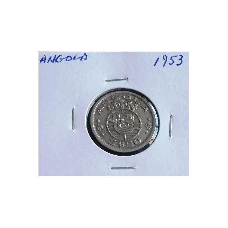 Angola - 2,50 Escudos - 1953