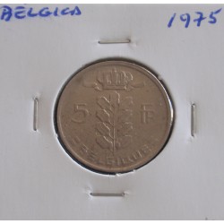 Bélgica ( Belgique ) - 5 Francs - 1975