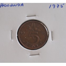Holanda - 5 Cents - 1975