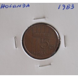 Holanda - 5 Cents - 1983