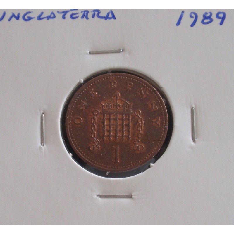 Inglaterra - 1 Penny - 1989
