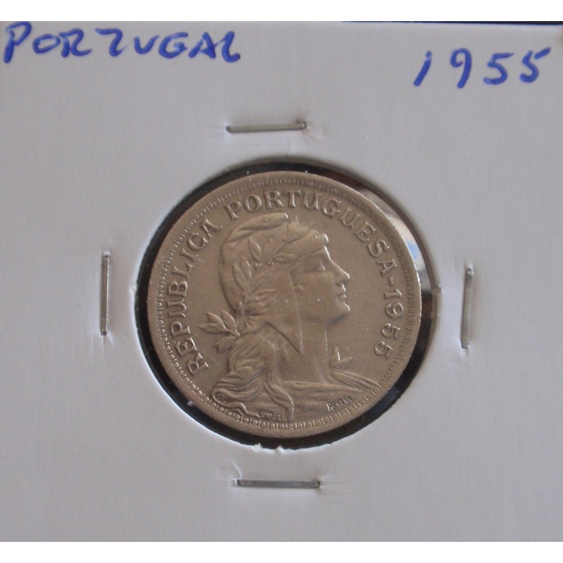 Portugal - 50 Centavos - 1955