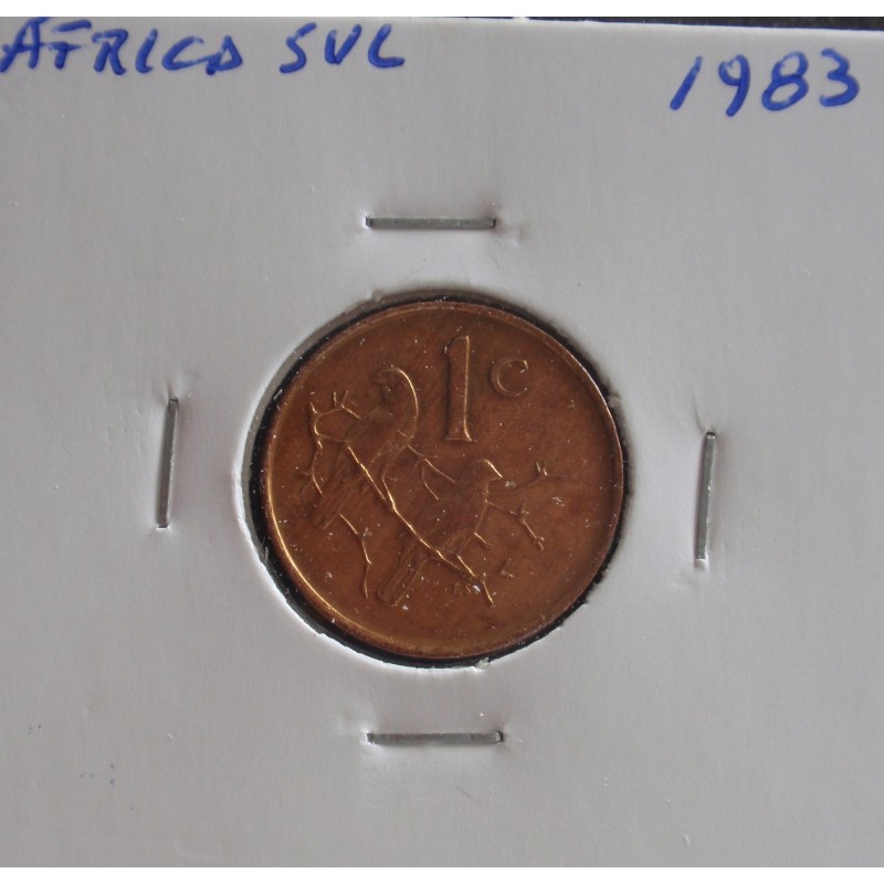 África do Sul - 1 Cent - 1983