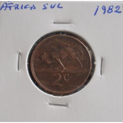 África do Sul - 2 Cents - 1982