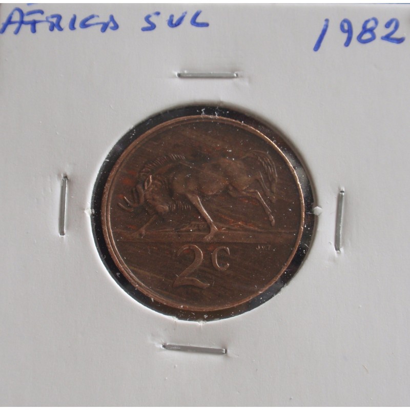 África do Sul - 2 Cents - 1982
