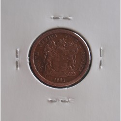 África do Sul - 5 Cents - 1991