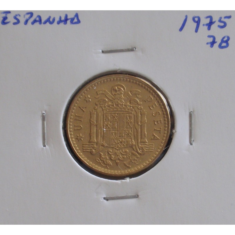 Espanha - 1 Peseta - 1975-78