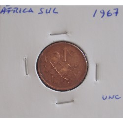África do Sul - 1 Cent - 1967 ( Suid ) - Unc