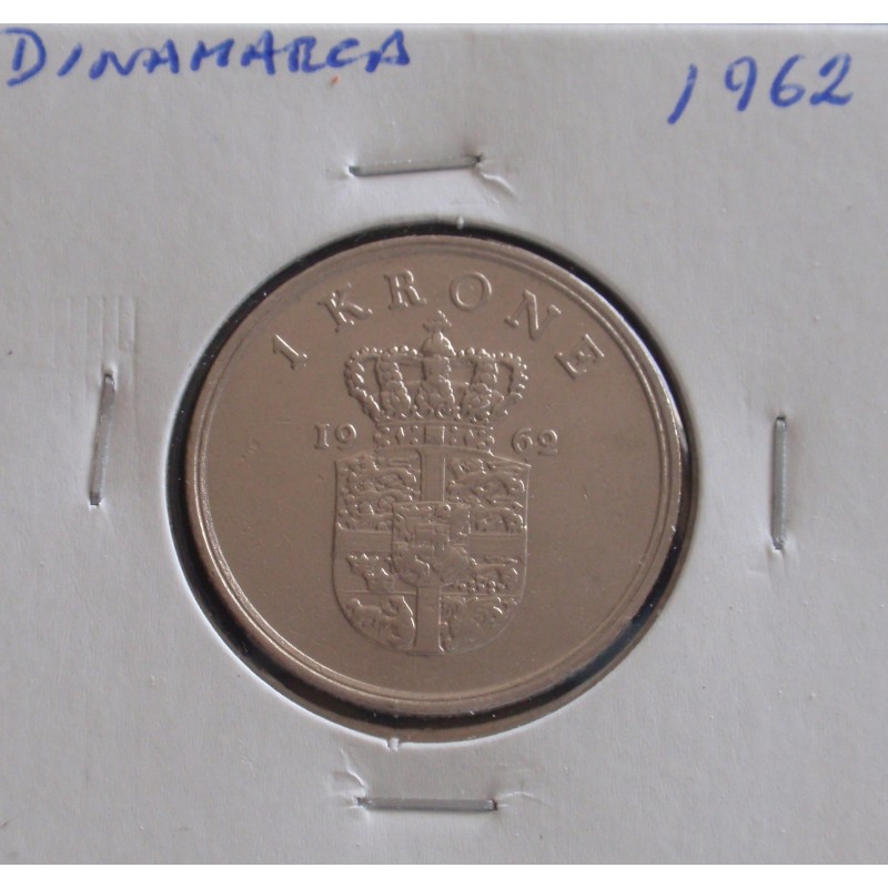 Dinamarca - 1 Krone - 1962