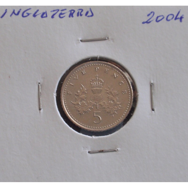 Inglaterra - 5 pence - 2004