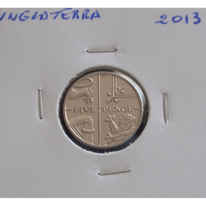 Inglaterra - 5 pence - 2013