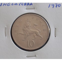 Inglaterra - 10 New pence - 1970