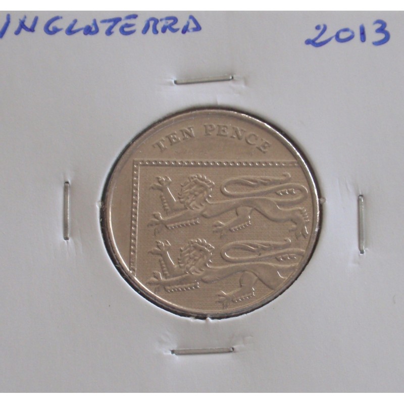 Inglaterra - 10 pence - 2013