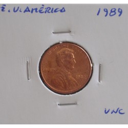 E. U. América - 1 Cent - 1989 - Unc
