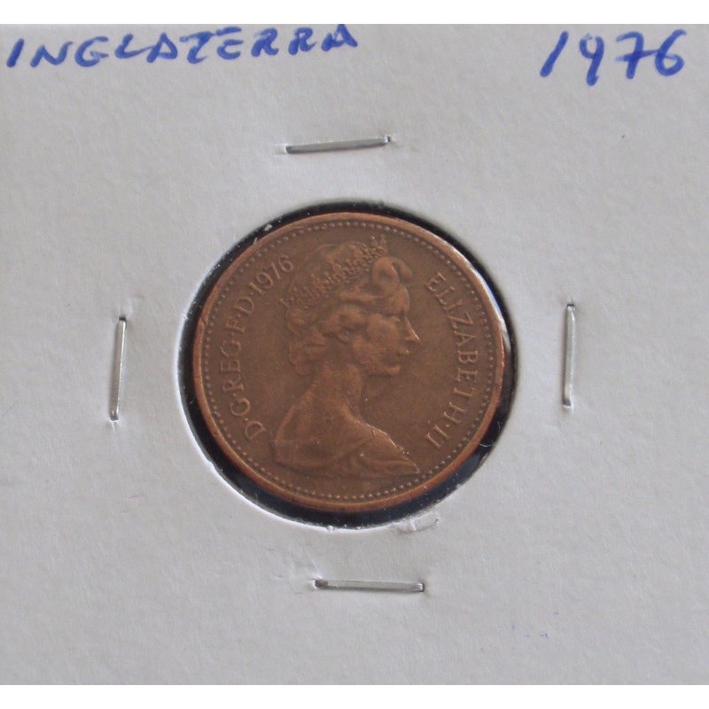 Inglaterra - 1 New Penny - 1976