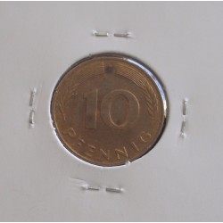 Alemanha - 10 Pfennig - 1980 F