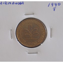Alemanha - 10 Pfennig - 1990 F