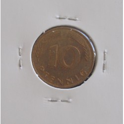Alemanha - 10 Pfennig - 1990 F