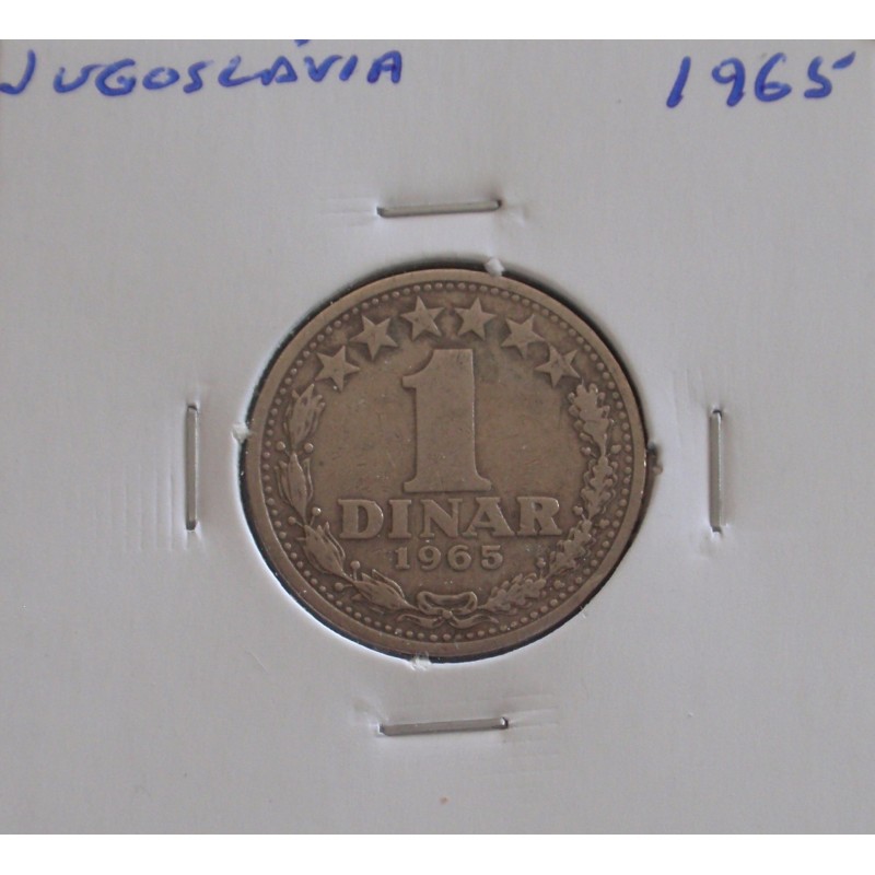 Jugoslávia - 1 Dinar - 1965