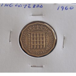 Inglaterra - 3 Pence - 1960