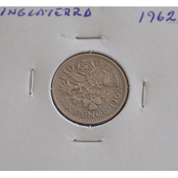 Inglaterra - 6 Pence - 1962