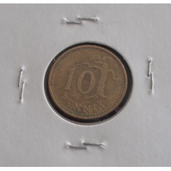 Finlândia - 10 Pennia - 1972