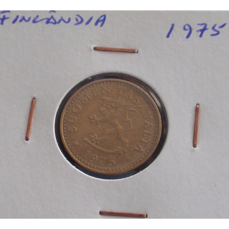 Finlândia - 10 Pennia - 1975