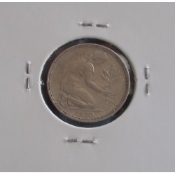 Alemanha - 50 Pfennig - 1970 D