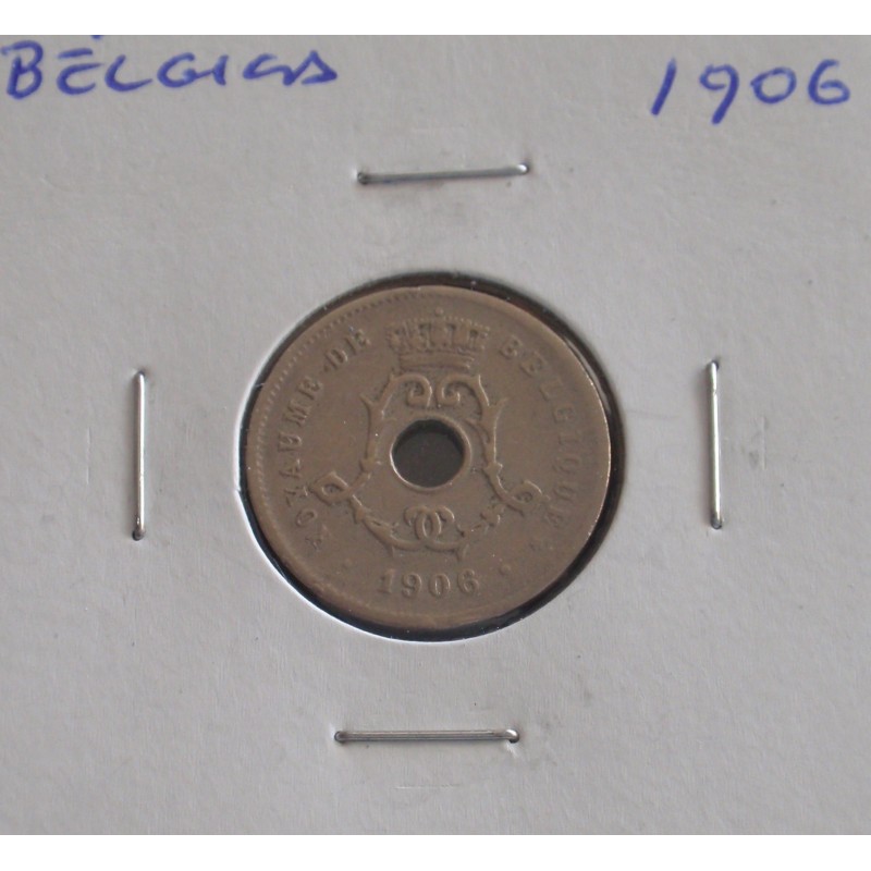 Bélgica ( Belgique ) - 5 Centimes - 1906