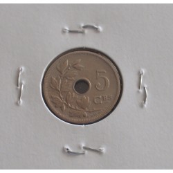 Bélgica ( Belgique ) - 5 Centimes - 1906