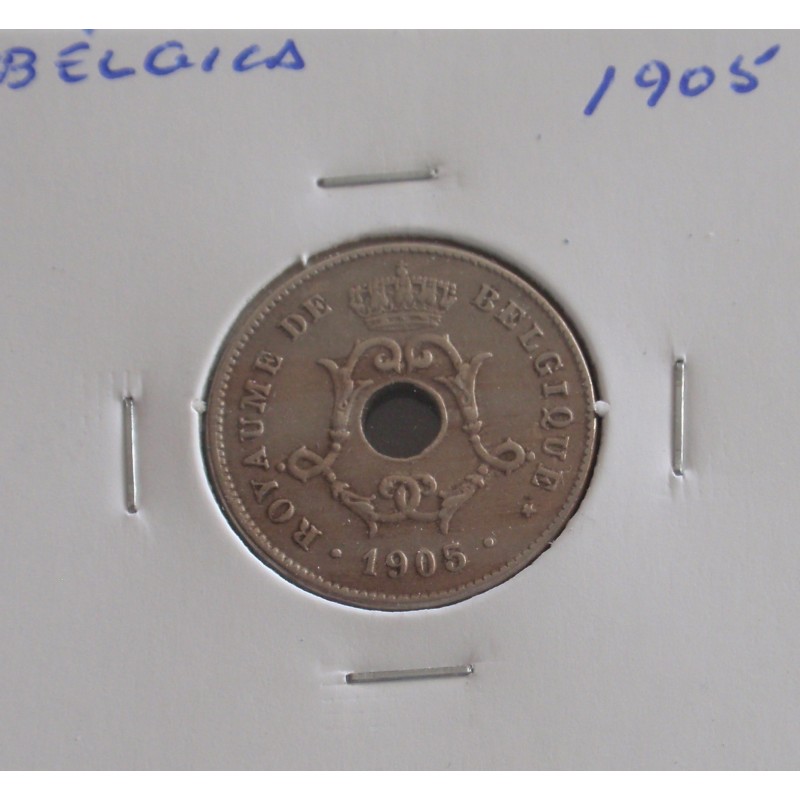 Bélgica ( Belgique ) - 10 Centimes - 1905