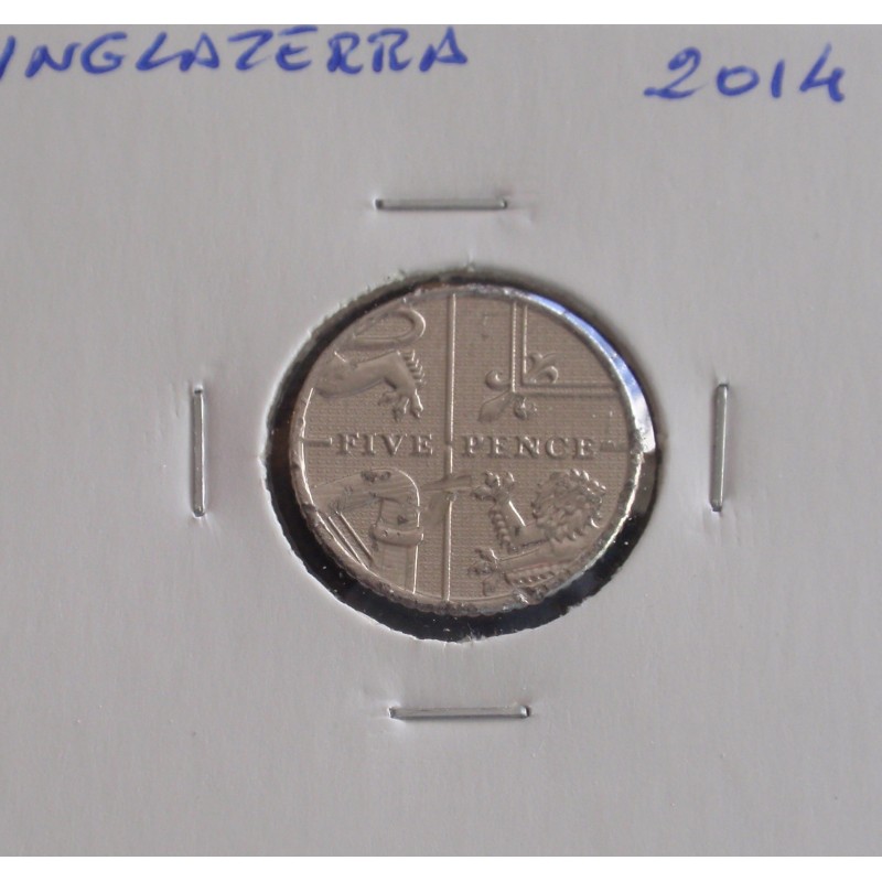 Inglaterra - 5 Pence - 2014