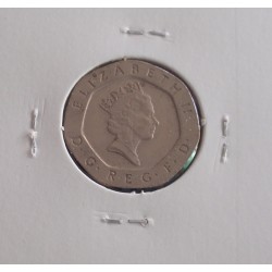 Inglaterra - 20 Pence - 1993