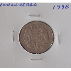 Inglaterra - 20 Pence - 1998